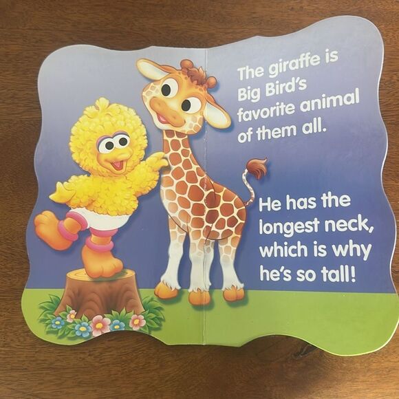 Sesame Beginnings “At the Zoo” Children’s Board Book! - Picture 3 of 4